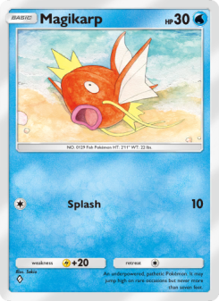 Magikarp - pokemon TCG Card