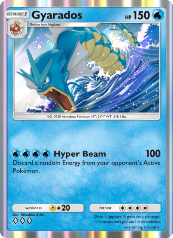 Gyarados - Pokémon TCG Card