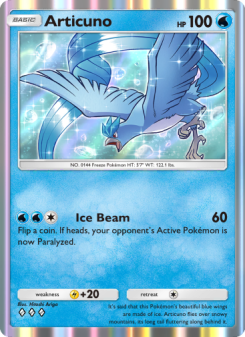 Articuno - pokemon TCG Card