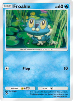 Froakie - pokemon TCG Card