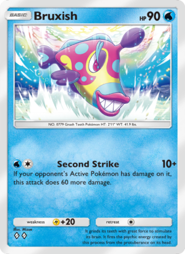 Bruxish - Pokémon TCG Card