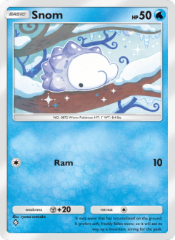 Snom - pokemon TCG Card