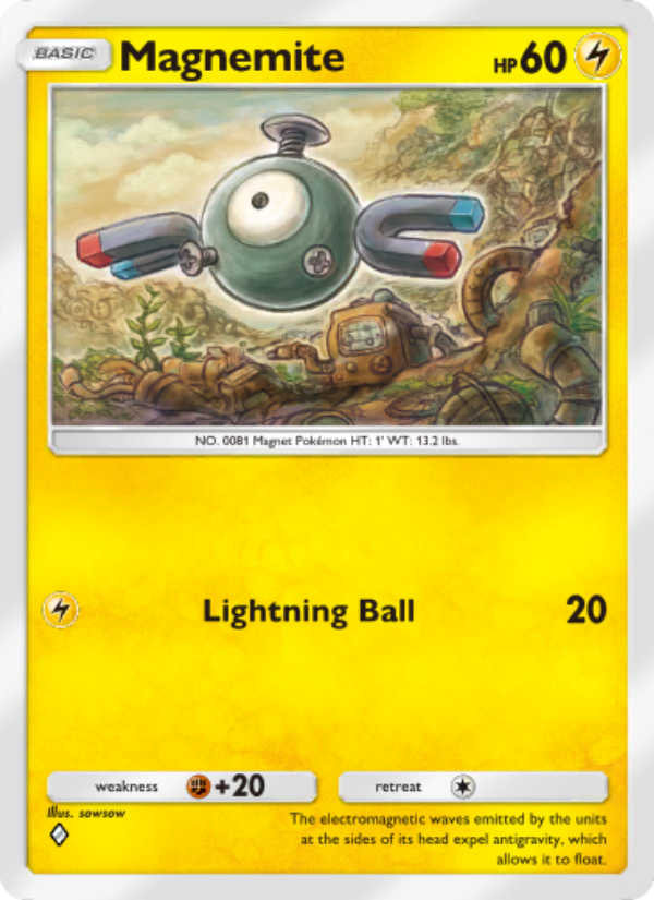 Magnemite - Pokémon TCG Card