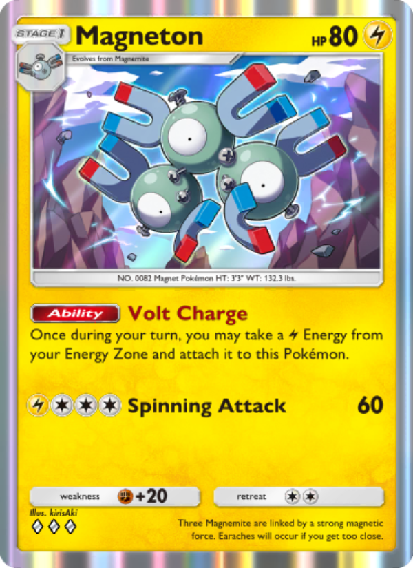 Magneton - Pokémon TCG Card
