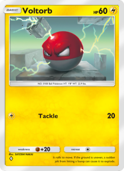 Voltorb - pokemon TCG Card