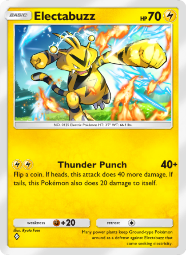Electabuzz - Pokémon TCG Card