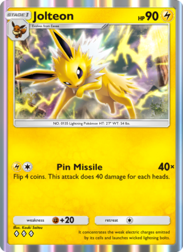 Jolteon - Pokémon TCG Card