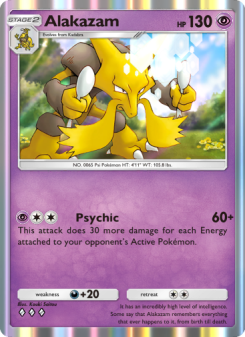 Alakazam - pokemon TCG Card