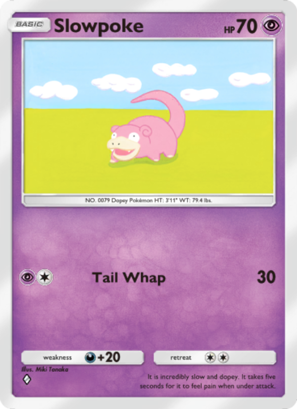 Slowpoke - Pokémon TCG Card