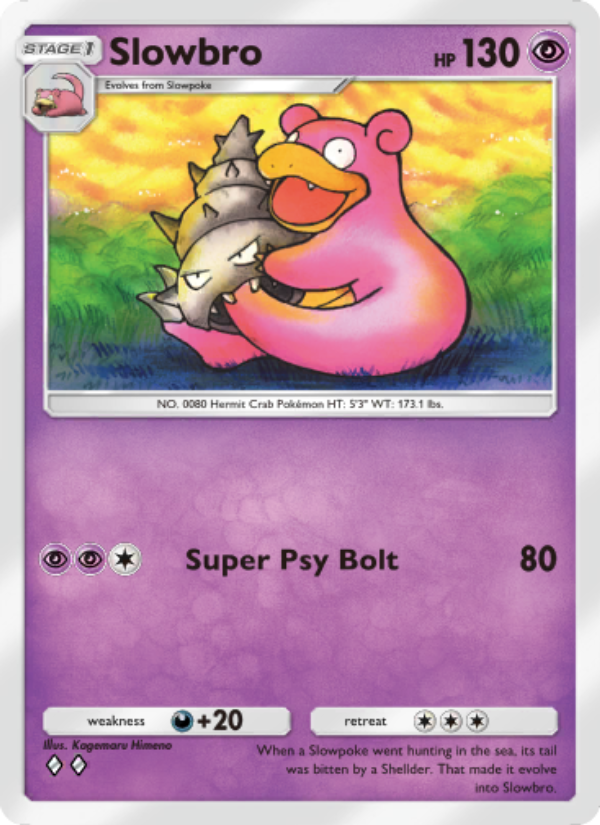 Slowbro - Pokémon TCG Card