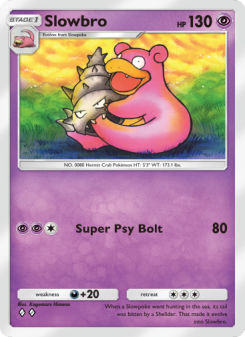 Slowbro - pokemon TCG Card