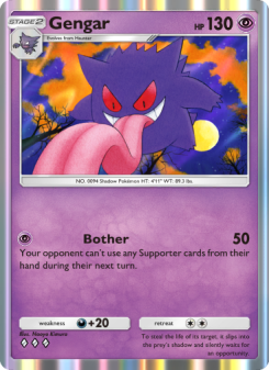 Gengar - pokemon TCG Card