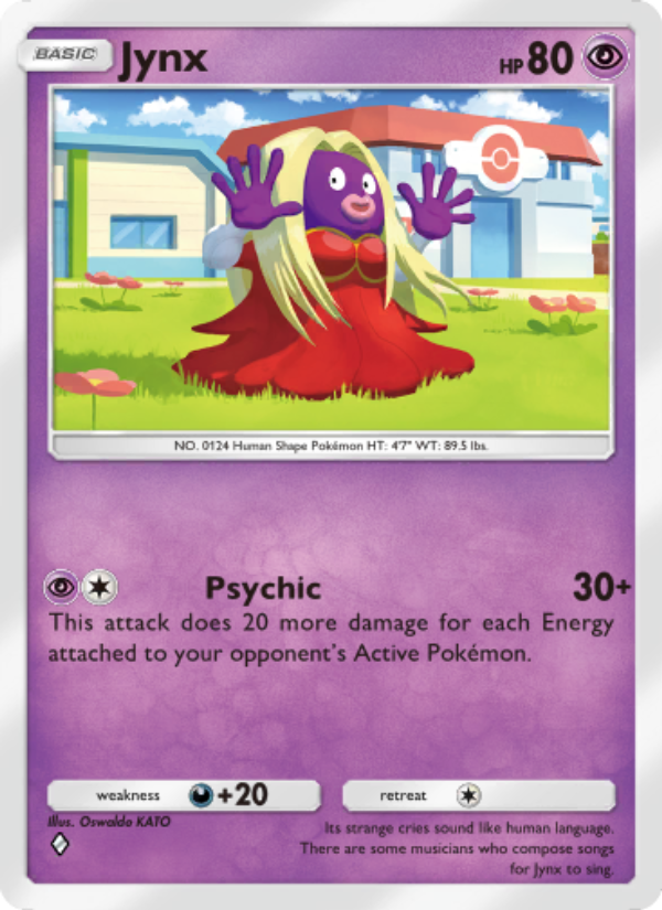Jynx - Pokémon TCG Card