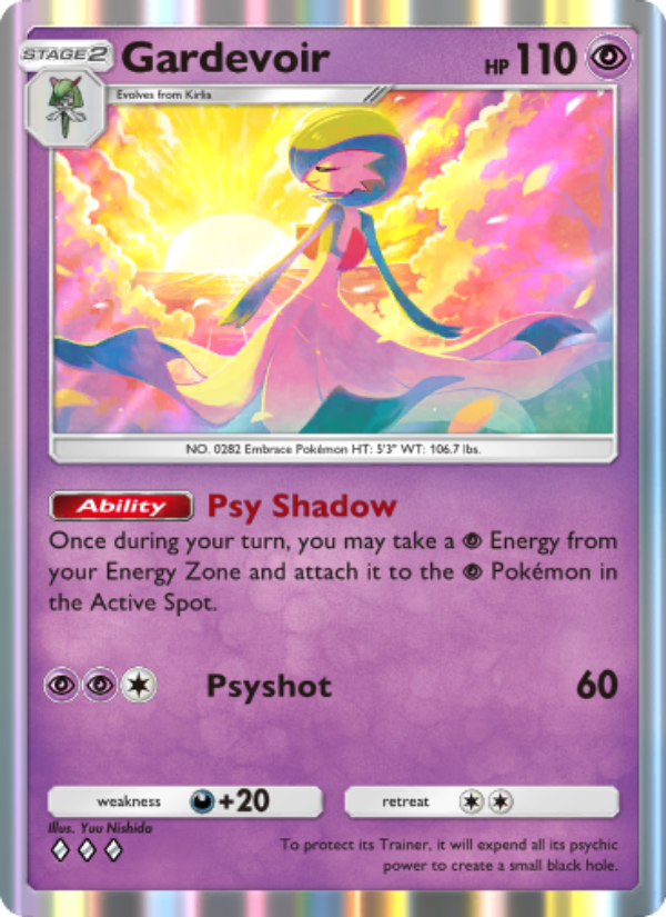 Gardevoir - Pokémon TCG Card