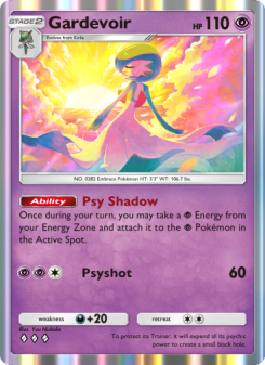Gardevoir - pokemon TCG Card