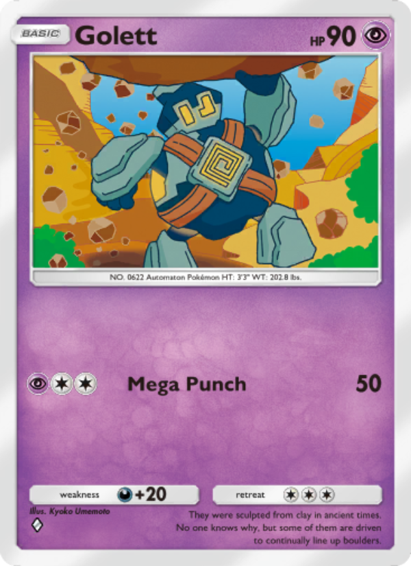Golett - Pokémon TCG Card