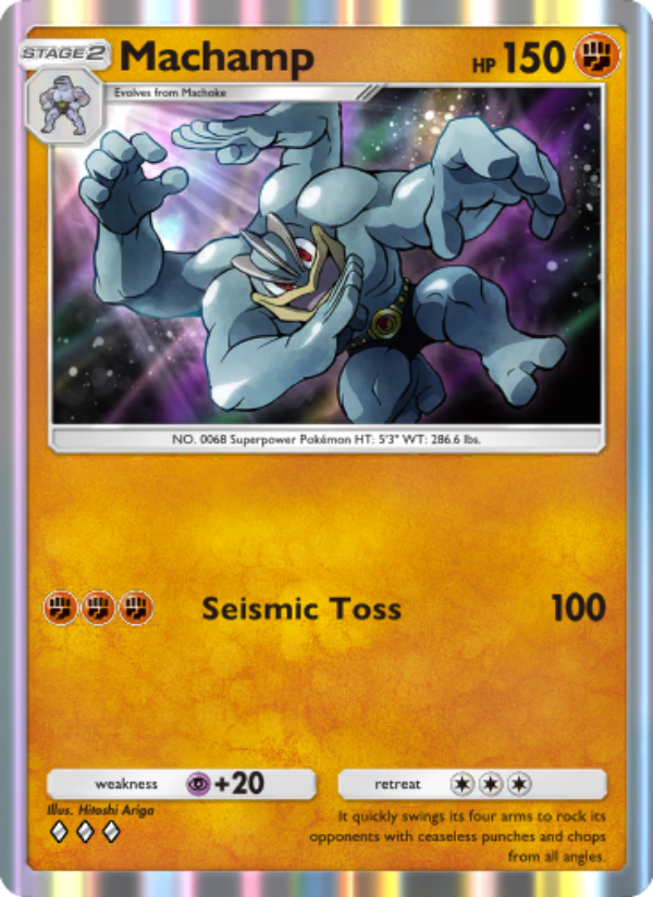 Machamp - Pokémon TCG Card