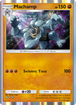 Machamp - pokemon TCG Card
