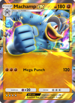Machamp ex - pokemon TCG Card