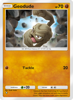 Geodude - pokemon TCG Card