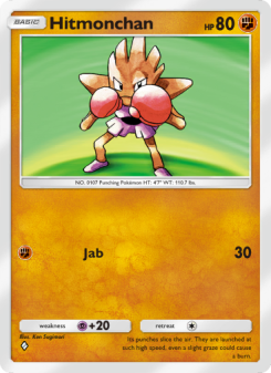 Hitmonchan - pokemon TCG Card
