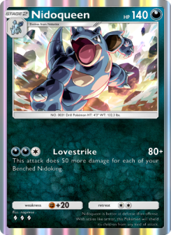 Nidoqueen - pokemon TCG Card