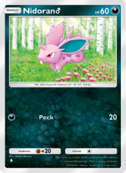 Nidoran♂ - pokemon TCG Card