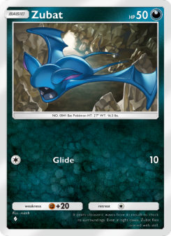 Zubat - pokemon TCG Card