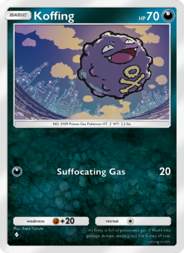 Koffing - Pokémon TCG Card