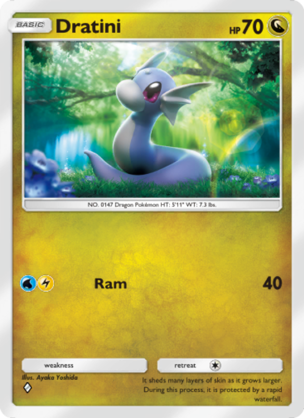 Dratini - Pokémon TCG Card