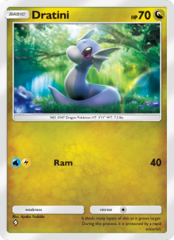 Dratini - pokemon TCG Card