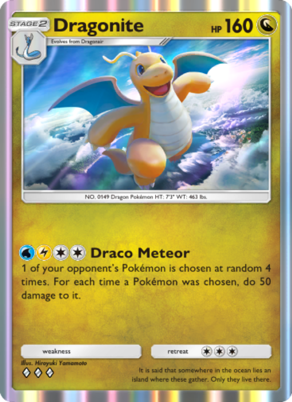 Dragonite - Pokémon TCG Card