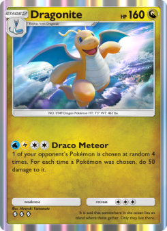 Dragonite - pokemon TCG Card