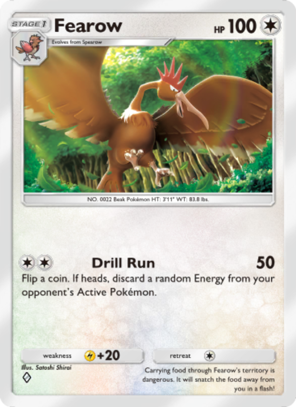 Fearow - Pokémon TCG Card