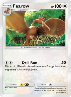 Fearow - pokemon TCG Card