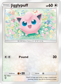 Jigglypuff - pokemon TCG Card