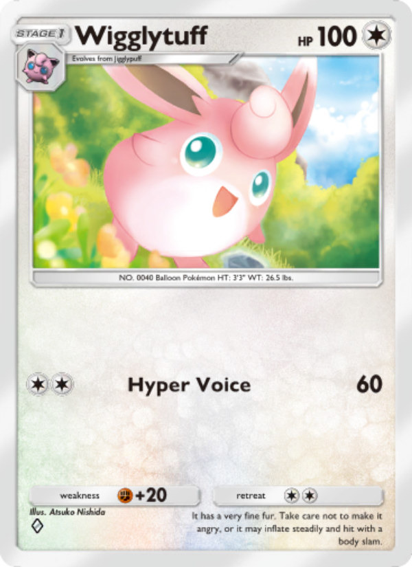 Wigglytuff - Pokémon TCG Card