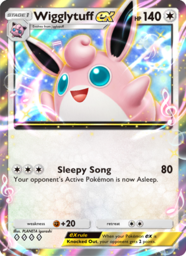 Wigglytuff ex - Pokémon TCG Card