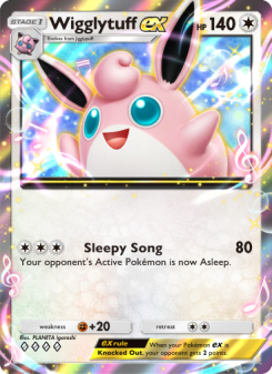 Wigglytuff ex - pokemon TCG Card