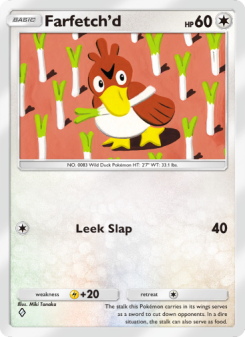 Farfetch'd - pokemon TCG Card