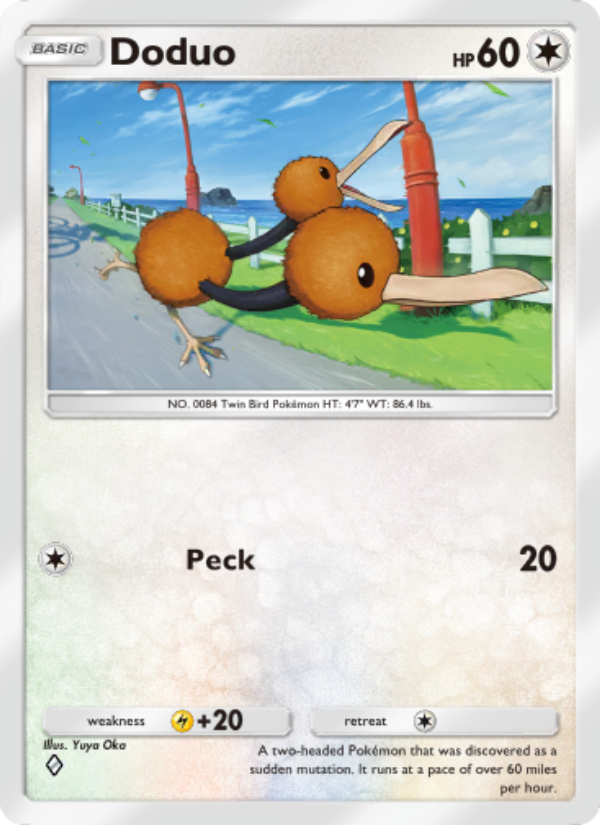 Doduo - Pokémon TCG Card