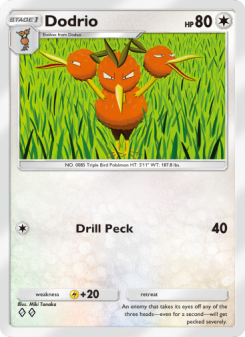 Dodrio - pokemon TCG Card