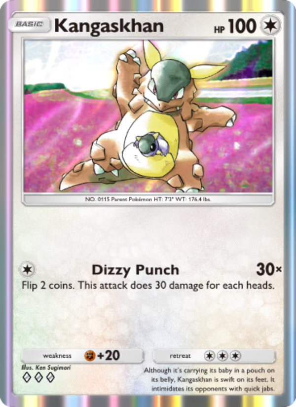 Kangaskhan - Pokémon TCG Card