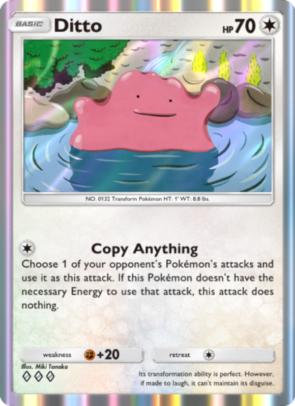 Ditto - Pokémon TCG Card