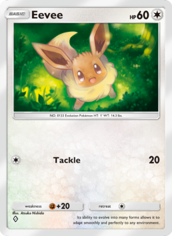 Eevee - Pokémon TCG Card