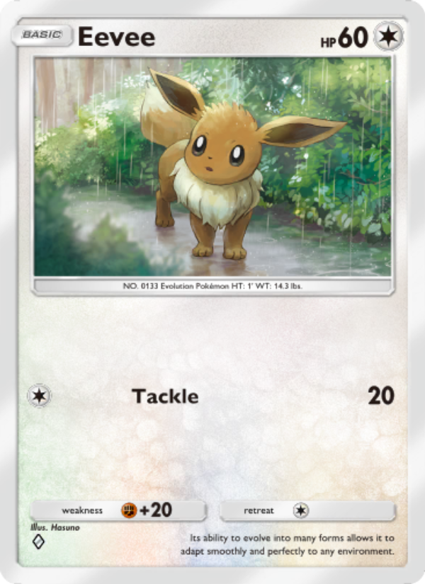 Eevee - Pokémon TCG Card