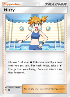 Misty - pokemon TCG Card