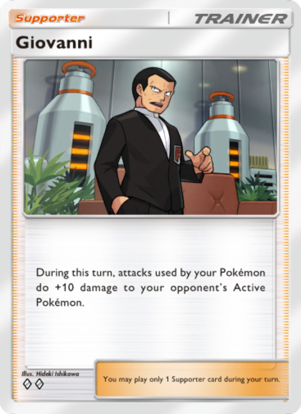 Giovanni - Pokémon TCG Card