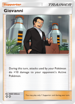 Giovanni - pokemon TCG Card