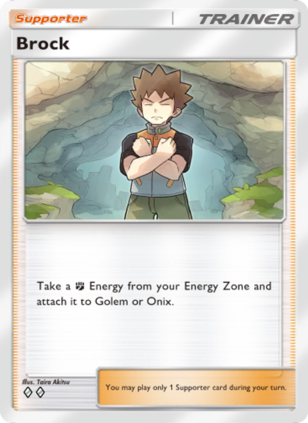Brock - Pokémon TCG Card